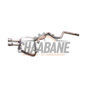 Echappement silencieux arriere T2H41046 Jaguar XF (X260) 2.0d 180 16V