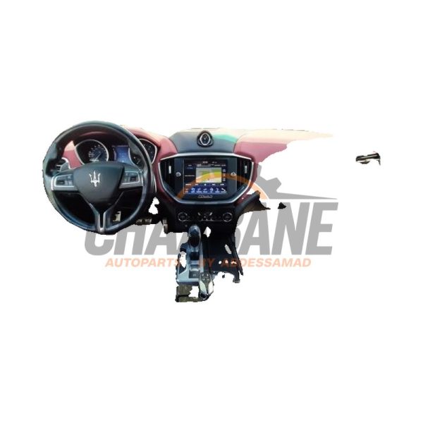 Kit airbag + tableau de bord 670007061 Maserati Ghibli III 3.0 S Q4 Biturbo V6 24V 2013