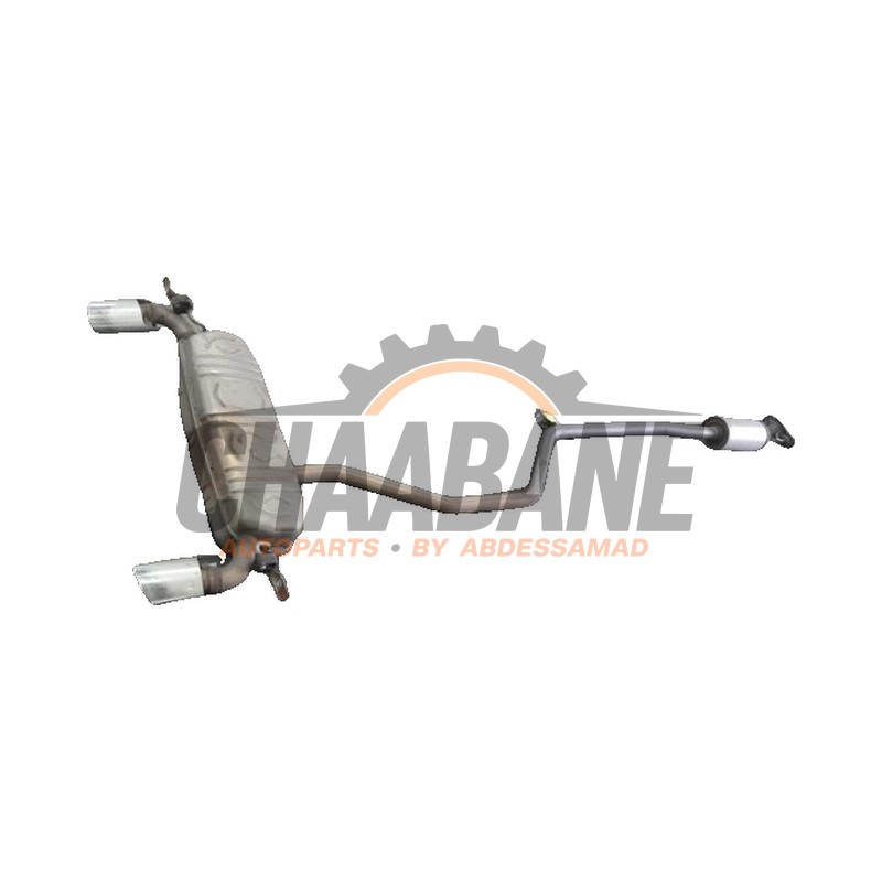 Silencieux arriere (echappement) A1764910500 Mercedes A (W176) 1.6 A-180 16V