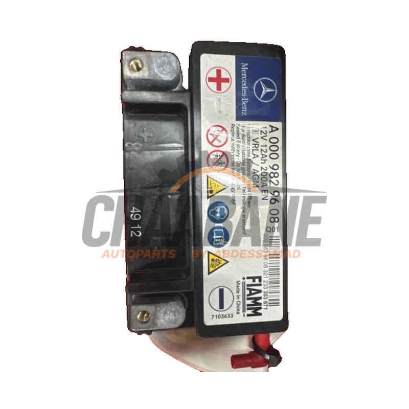 Batterie A0009829608 Mercedes A (W176) 2.0 A-250 Turbo 16V