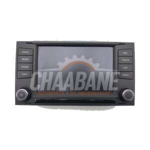 Display Multimedia unite de reglage 5F0919604A Seat Leon ST (5FF) 1.6 TDI 16V 4Drive 2012 / 2020