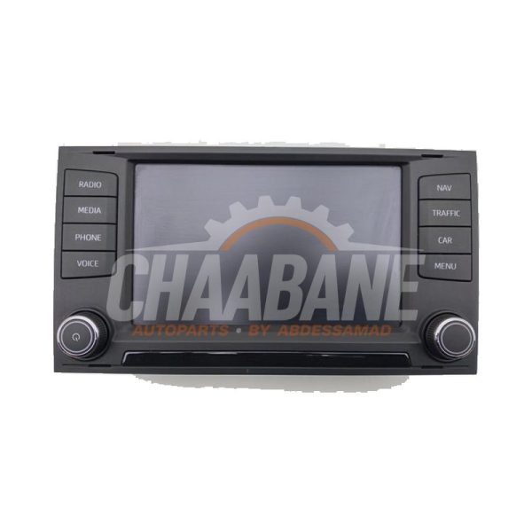 Display Multimedia unite de reglage 5F0919604A Seat Leon ST (5FF) 1.6 TDI 16V 4Drive 2012 / 2020