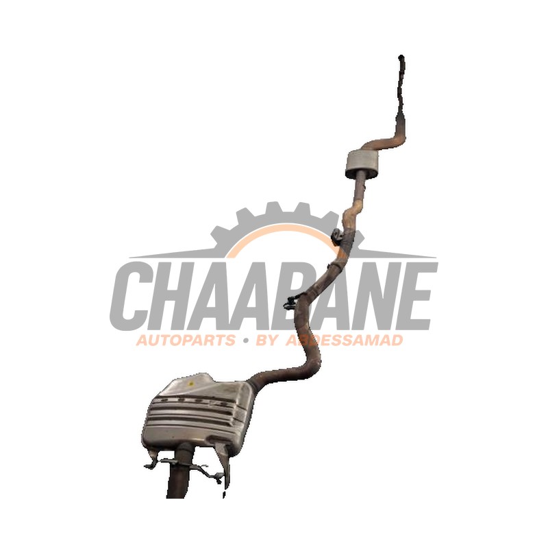 Echappement (complet) A2224909201 Mercedes S (222.0/222.1) 3.0 S-400d 4-Matic