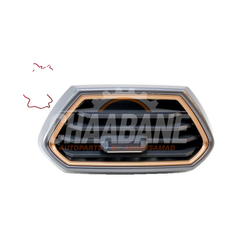 Grille aeration tableau de bord Cupra Leon (KLCB) 1.4 e-Hybrid 16V 2020 5FB820902A