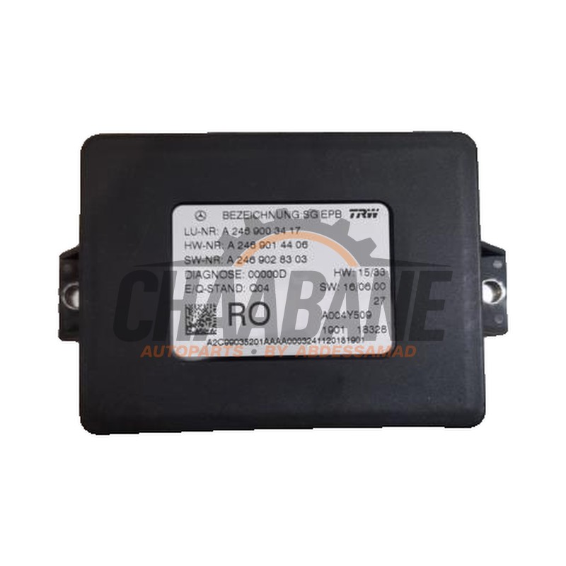 Module frein a main A2469003417 Mercedes GLA (156.9) 2.2 200 CDI, d 16V