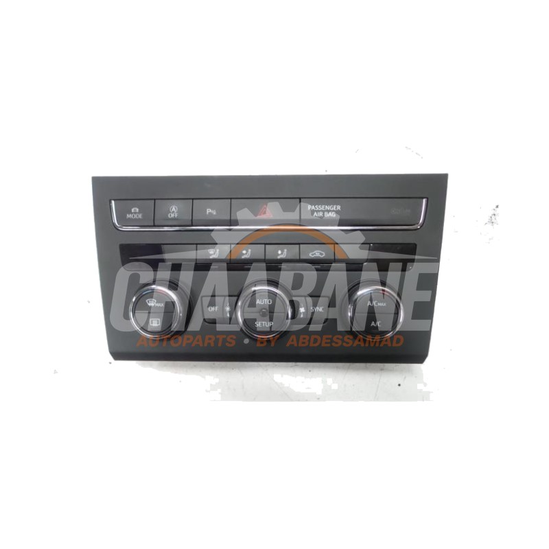 Panneau de commandes chauffage 5F0907044D Seat Leon ST (5FF) 1.4 TSI Ecomotive 16V 2012 / 2020