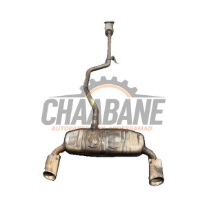 Echappement silencieux arriere+central A1764910500 Mercedes A (W176) 1.6 A-180 16V
