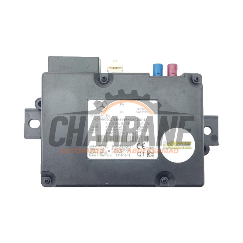 Module de communication A2059008218 Mercedes C (W205) C-300 CDI 2.2 BlueTEC Hybrid, C-300 h 16V