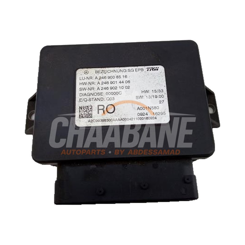 Module frein a main A2469008516 Mercedes CLA Shooting Brake (117.9) 2.0 CLA-250 Turbo 16V 4-Matic