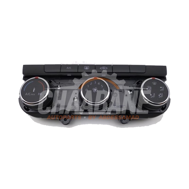 Panneau de commandes chauffage 5F0907426M Seat Leon ST (5FF) 1.6 TDI 16V 4Drive 2012 / 2020