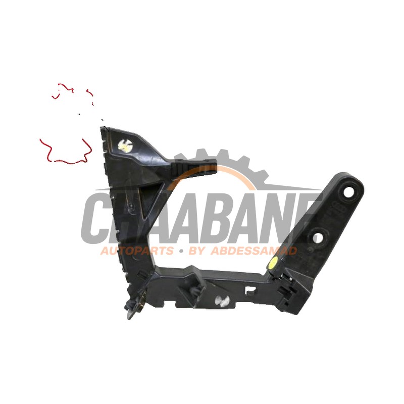 Support pare-chocs avant droit 8S0807453 Audi TTS (FV3/FVP) 2.0 TFSI 16V Quattro 2014