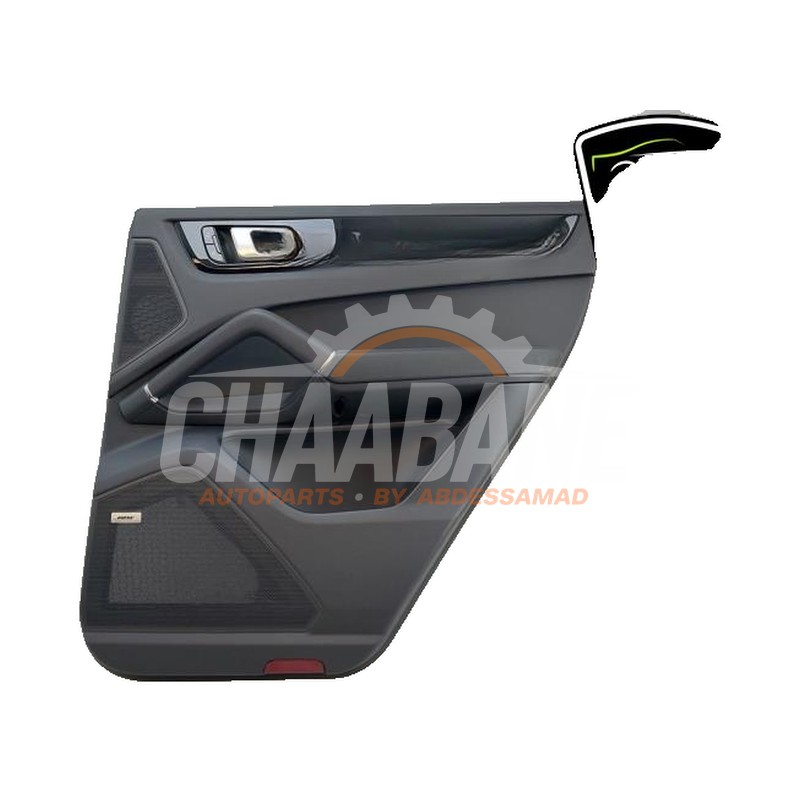 Revetement portiere haut 4portes arriere droite 9Y0867308ADK4 Porsche Cayenne III (9YA) 3.0 V6 24V Turbo E-Hybrid 2017