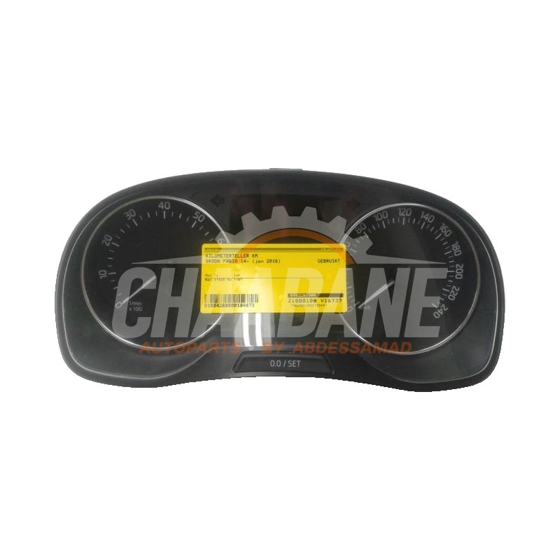 Compteur 6V0920730A Skoda Fabia III (NJ3) 1.2 TSI 16V 2014 / 2021