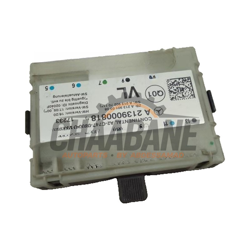 Module verrouillage central des portes A2139000818 Mercedes E (W213) E-220d 2.0 Turbo 16V