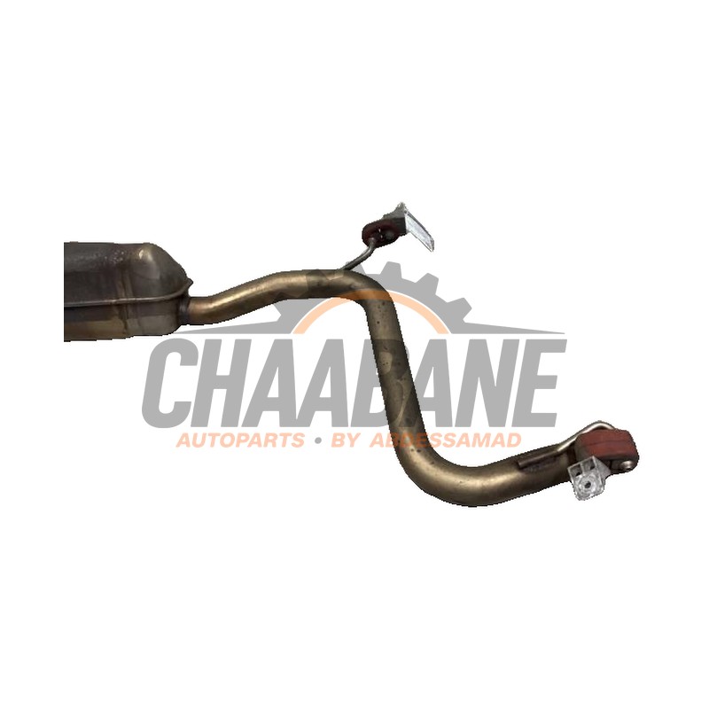 Echappement silencieux central 5Q0253181C Audi A3 Sportback (8VA/8VF) 1.4 16V g-tron 2012 / 2020