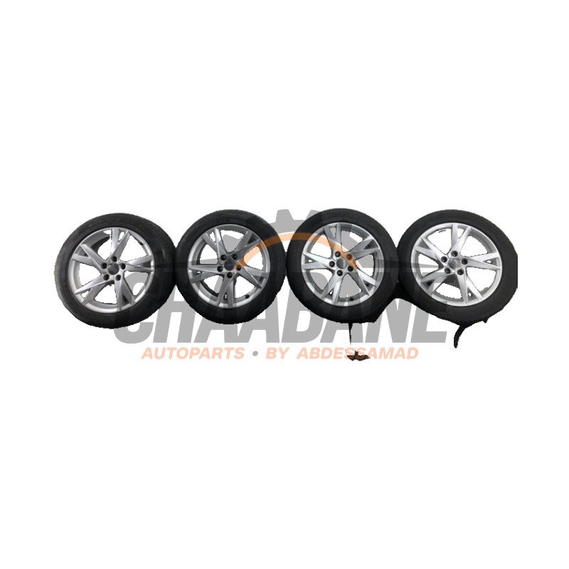 Jeu de jantes sport + pneus 8W0601025K Audi A4 (B9) 2.0 TDI 16V 2015