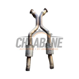 Echappement silencieux central Audi RS 4 Avant (B8) 4.2 V8 32V 2012 / 2015