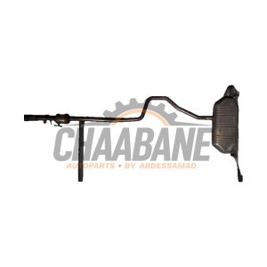 Echappement (complet) A2474910400 Mercedes CLA (118.3) 1.3 CLA-180 Turbo 16V