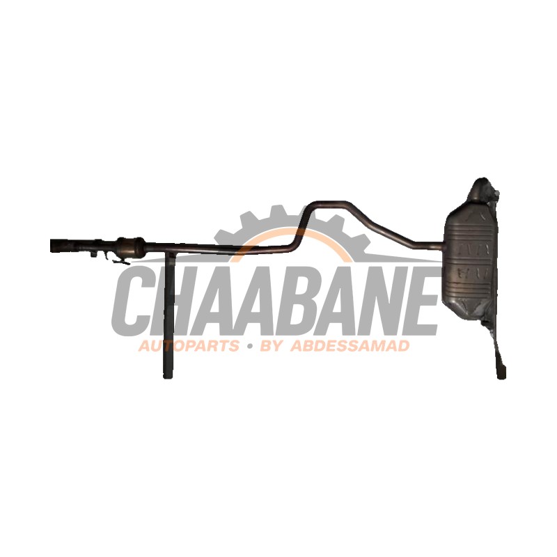 Echappement (complet) A2474910400 Mercedes CLA (118.3) 1.3 CLA-180 Turbo 16V