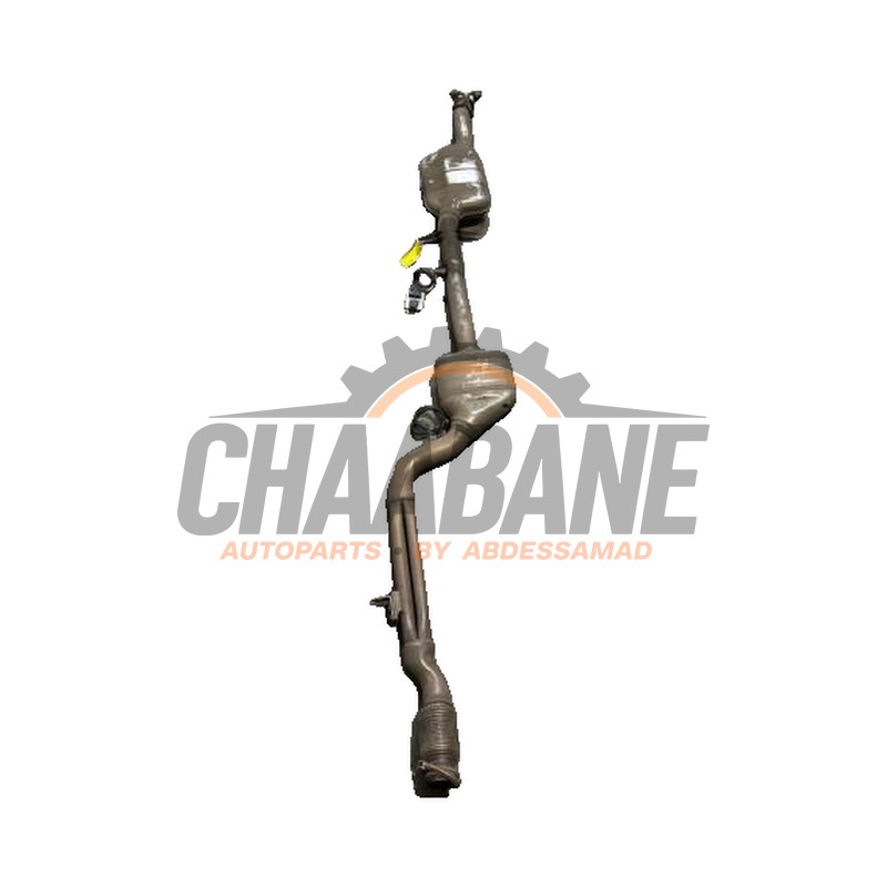 Echappement silencieux central A2054904420 Mercedes C (W205) C-200 2.0 CGI 16V