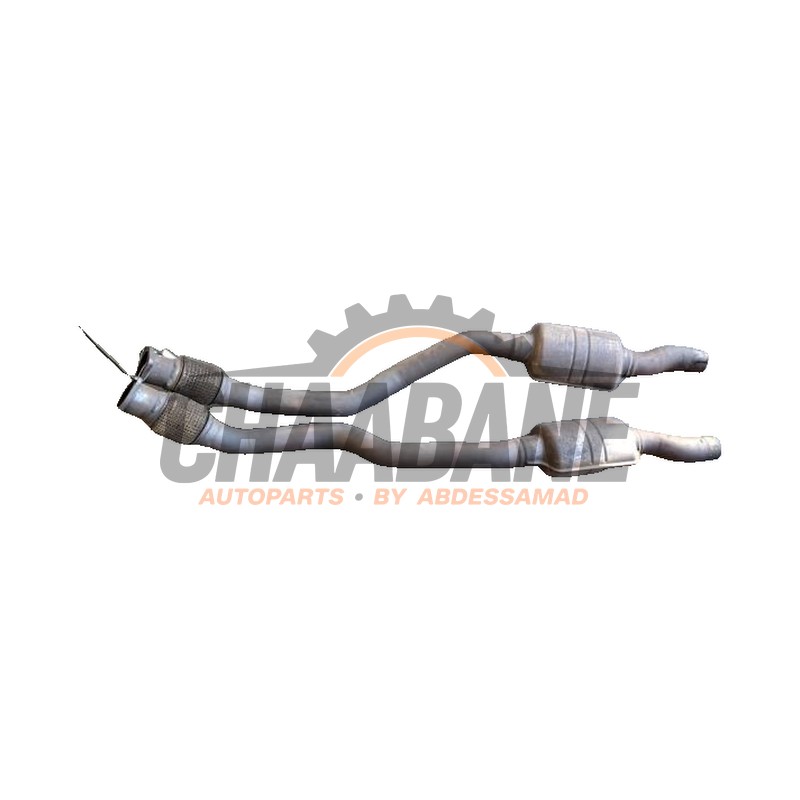 Echappement silencieux central 4G0254300G Audi A6 Allroad Quattro (C7) 3.0 V6 24V TFSI 2012 / 2018
