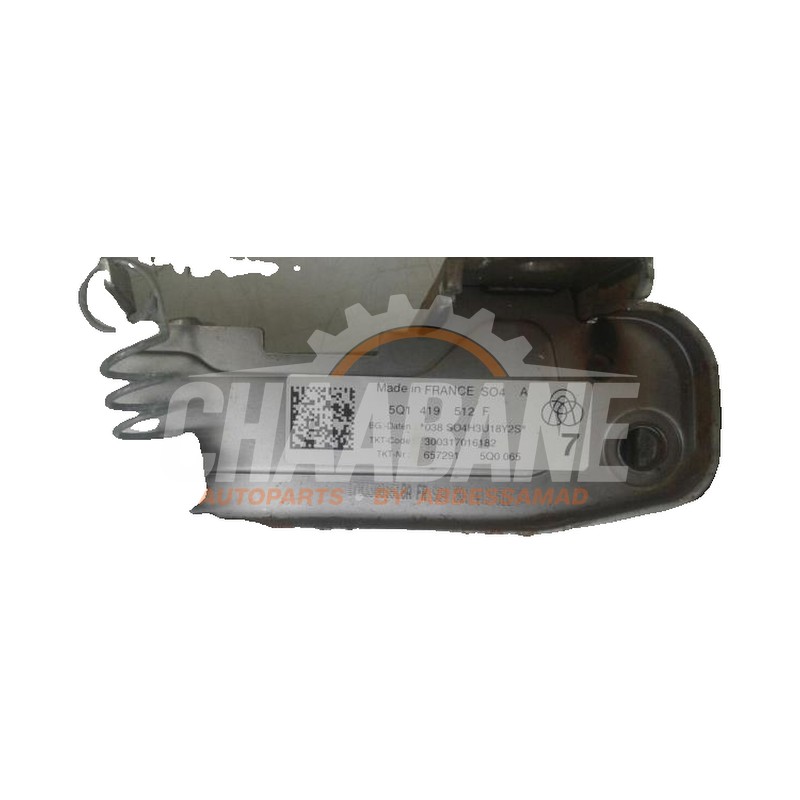 Axe colonne de direction 5Q1419512F Volkswagen Touran (5T1) 1.6 TDI SCR BlueMotion Technology 2015
