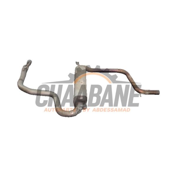 Echappement silencieux central 5QA253411A Volkswagen Touran (5T1) 1.6 TDI 2015