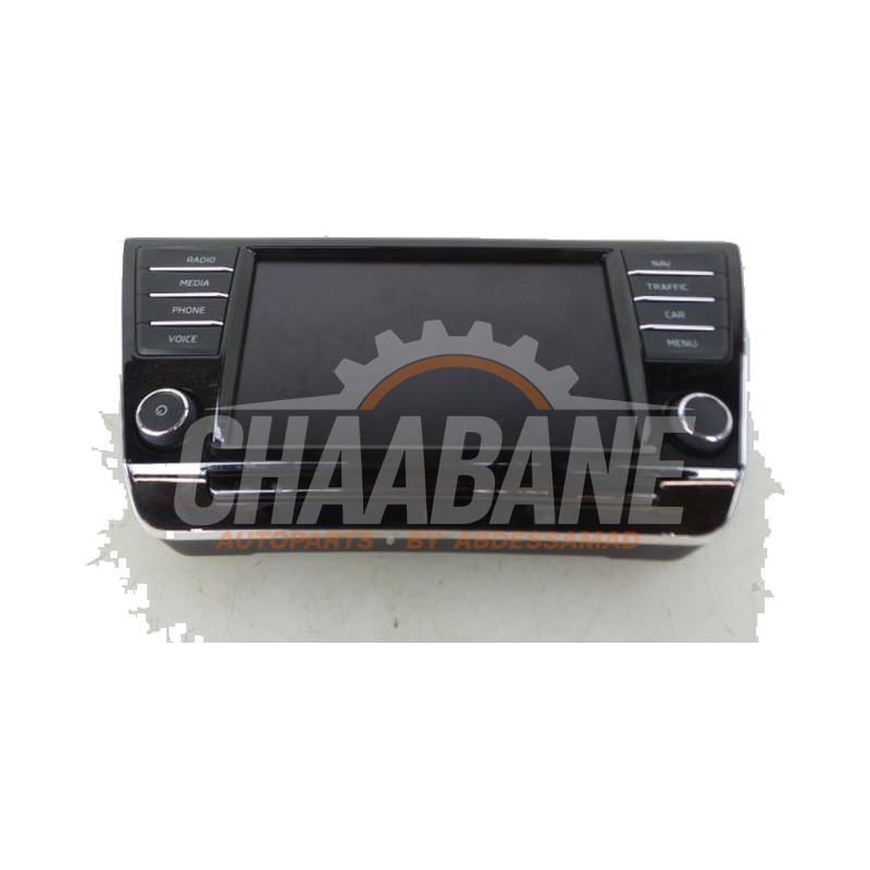 Display unite de controle multi media 3V0919606 Skoda Superb Combi (3V5) 2.0 TDI 2015 / 2024