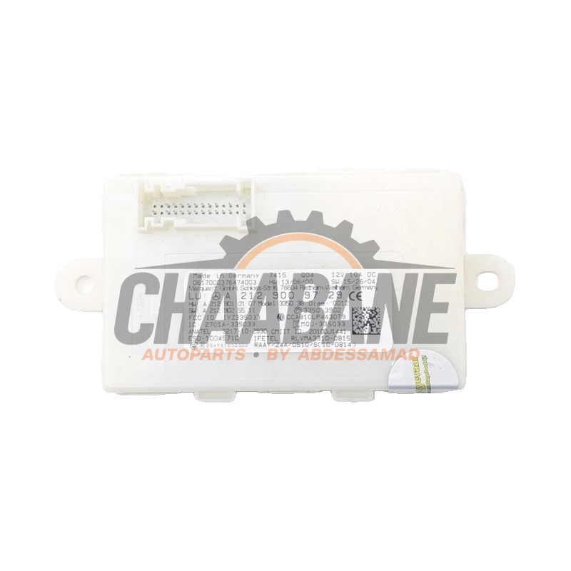 Module vehicule sans cles A2129009729 Mercedes A (W176) 1.6 A-160 16V