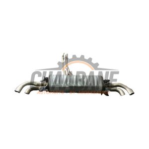 Echappement (complet) 4M0253611AF Audi SQ7 (4MB/4MG) 4.0 V8 32V TFSI Mild Hybrid Quattro 2016