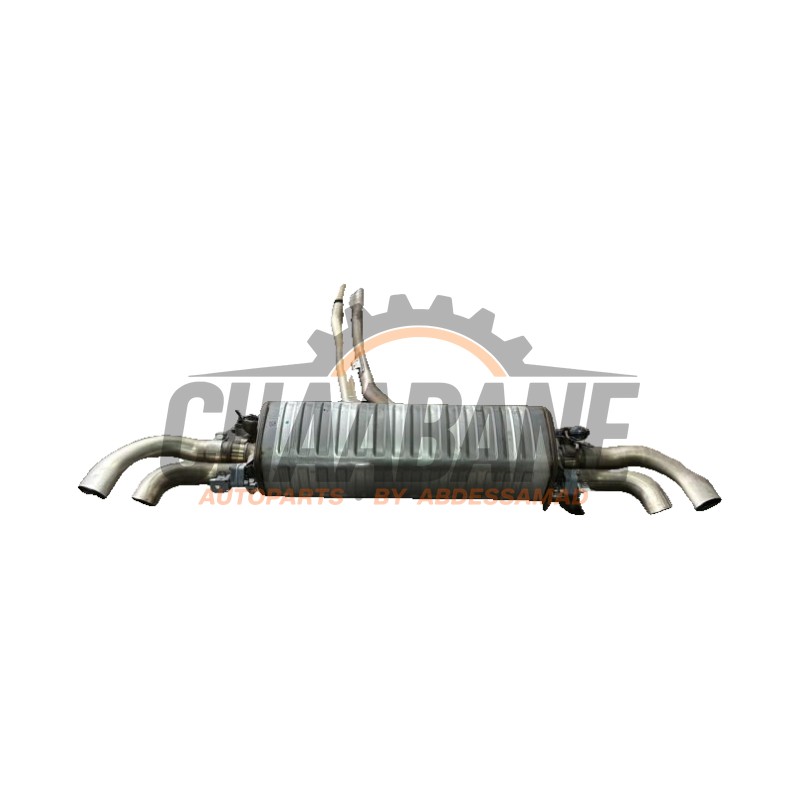 Echappement (complet) 4M0253611AF Audi SQ7 (4MB/4MG) 4.0 V8 32V TFSI Mild Hybrid Quattro 2016
