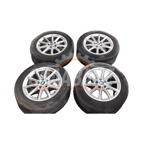 Kit jantes + pneus dhivers 6856061 BMW X1 (F48) sDrive 16d 1.5 12V TwinPower 2014 / 2022