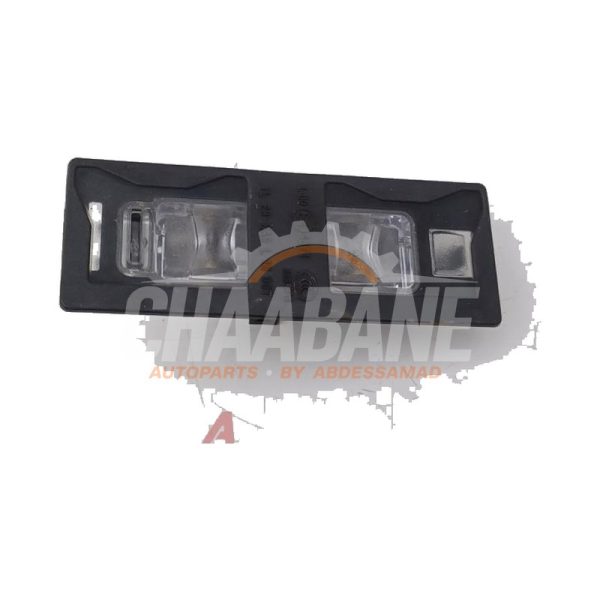 Eclairage immatriculation 8W6943021 Audi Q2 (GAB/GAG) 1.0 TFSI 12V 2016