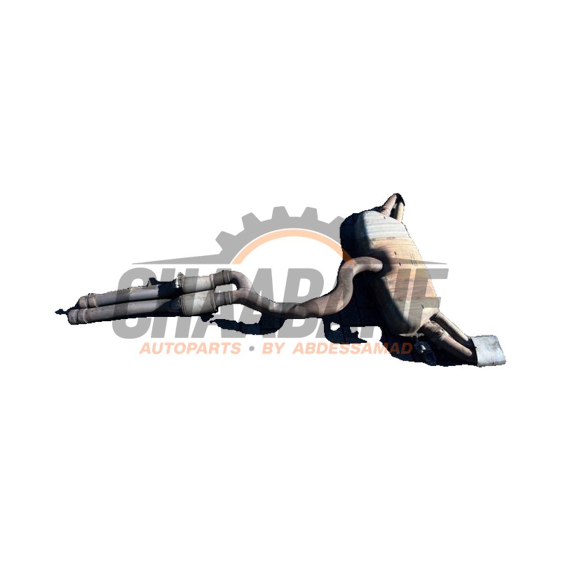 Echappement silencieux arriere+central 8V0253611A Audi RS 3 Sportback (8VA/8VF) 2.5 TFSI 20V Quattro Performance 2015 / 2020
