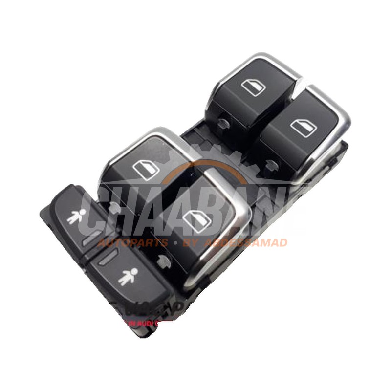 Commutateur vitre electrique 4H0959851E5PR Audi S8 (D4) 4.0 V8 TFSI 32V 2012 / 2018