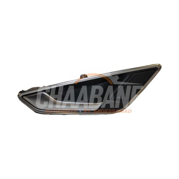 Poignee de porte avant gauche 81A837019C4PK Audi Q2 (GAB/GAG) 1.0 30 TFSI 12V 2016