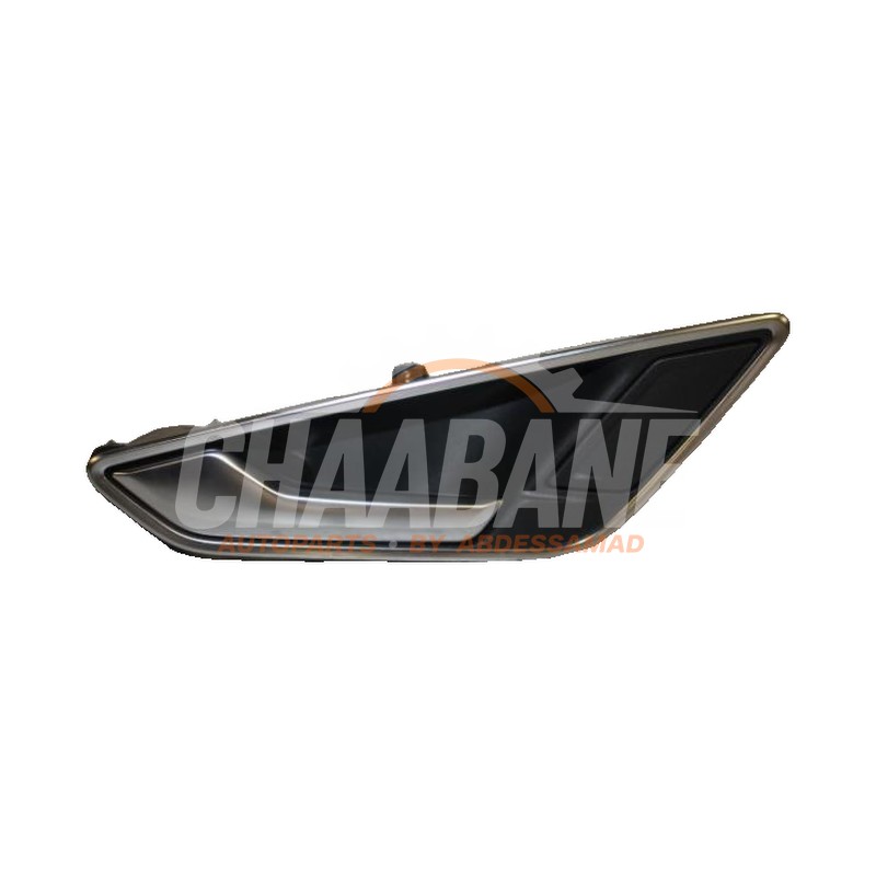 Poignee de porte avant gauche 81A837019C4PK Audi Q2 (GAB/GAG) 1.0 30 TFSI 12V 2016