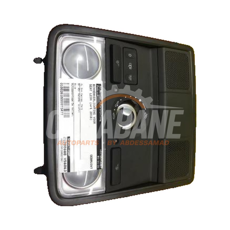 Eclairage de plafonnier 5F0947105AP Seat Leon (5FB) 2.0 TSI Cupra 280 16V 2012 / 2020