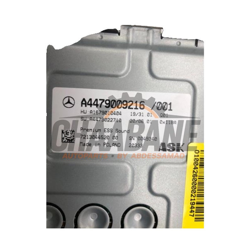 Ordinateur divers 4479009216 Mercedes EQV 300