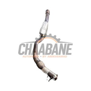 Echappement silencieux avant 4K0253350AE Audi RS 6 Avant (C8) 4.0 V8 TFSI Mild Hybrid 32V 2019
