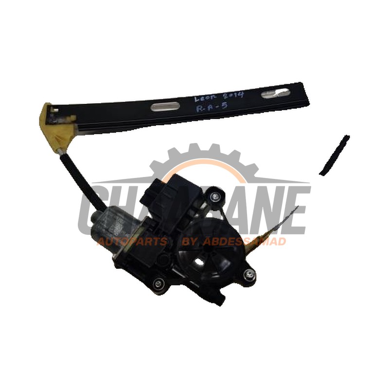 Moteur leve vitre arriere droit 5Q09598912A Seat Leon ST (5FF) 1.6 TDI Ecomotive 16V 2012 / 2020