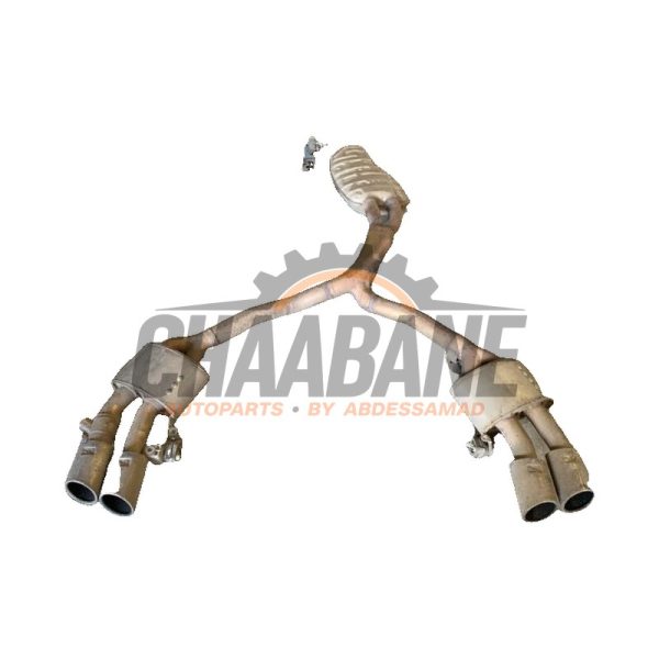 Echappement silencieux arriere+central 8W0253411C Audi S5 Sportback (F5A/F5F) 3.0 TFSI V6 24V 2016