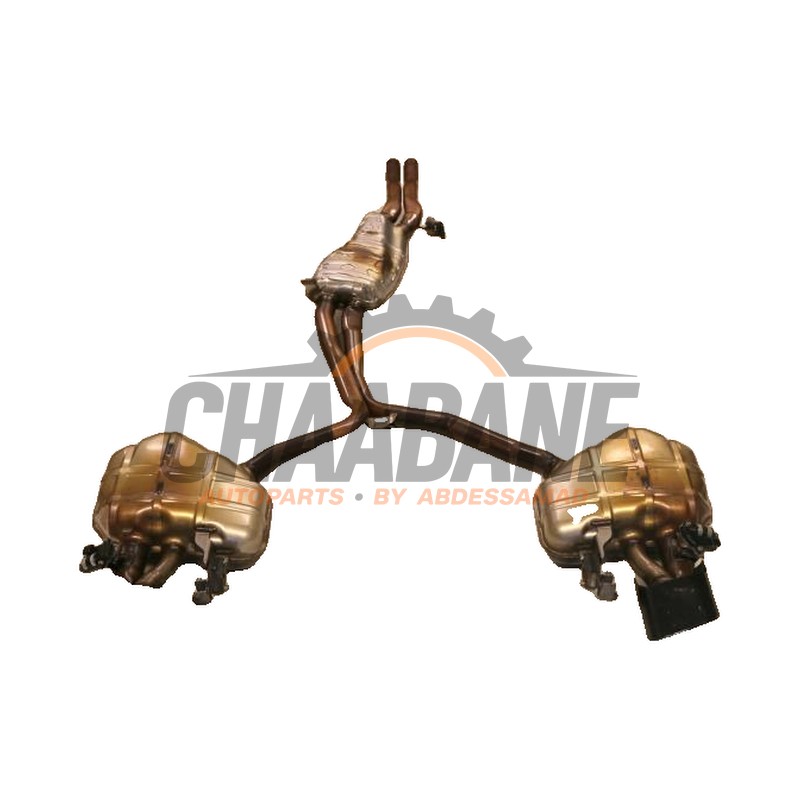 Echappement silencieux arriere+central 8W0253409K Audi RS 4 Avant (B9) 2.9 V6 TFSI 24V 2017
