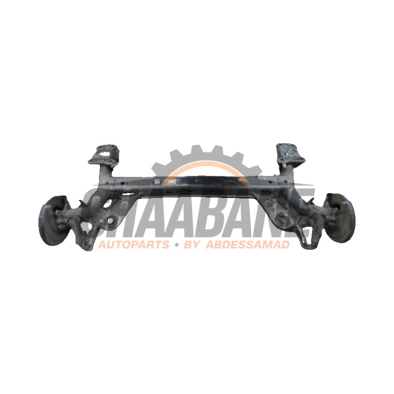 Train arriere complet 5Q0501049R Seat Leon (5FB) 1.6 TDI Ecomotive 16V 2012 / 2020