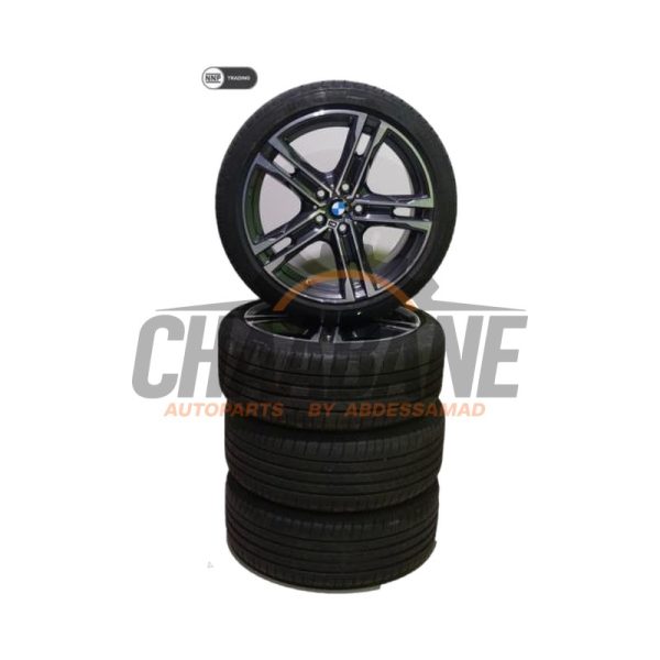 Jeu de jantes sport + pneus 36118092352 BMW 2 serie Gran Coupe (F44) 218i 1.5 TwinPower Turbo 12V 2019