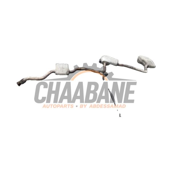 Silencieux arriere (echappement) 8W0253411P Audi A4 Avant (B9) 1.4 TFSI 16V 2015