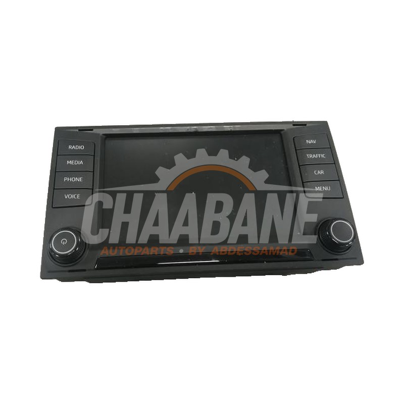 Affichage navigation 5F0919604F Seat Leon (5FB) 2.0 TSI Cupra 280 16V 2012 / 2020