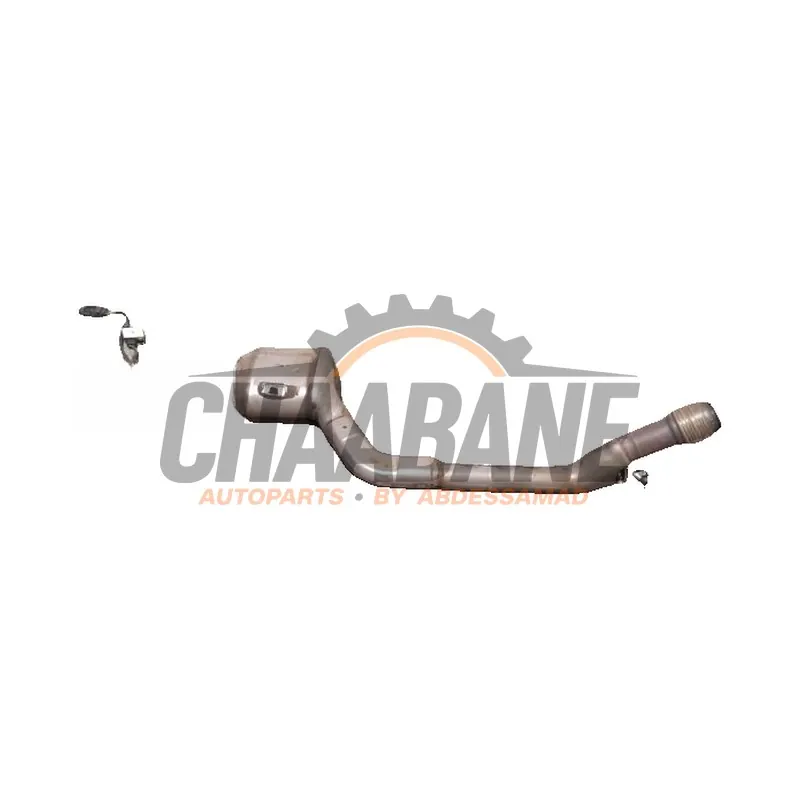 Echappement silencieux central KK835L219BD Jaguar F-Pace 2.0 D 180 16V AWD