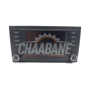 Display Multimedia unite de reglage 5F0919603A Seat Leon ST (5FF) 2.0 TDI FR 16V 2012 / 2020