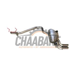 Silencieux arriere (echappement) 8V4253181BL Audi A3 Cabriolet (8V7/8VE) 1.6 TDI Ultra 16V 2013 / 2020